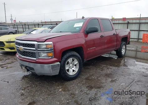 2014 Chevrolet Silverado 1500 1Lt from USA, damaged, VIN 3GCPCREC3EG146294